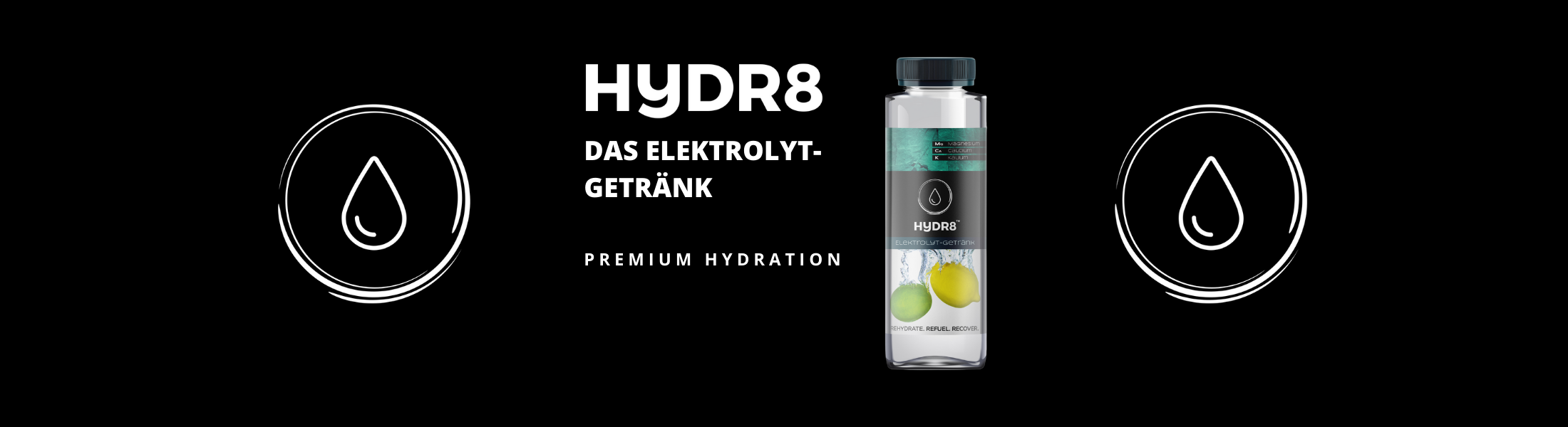 Helektrolith-Getränk mit Magnesium, Kalzium, Kalium 